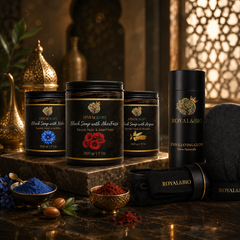 Royal Hammam Ritual | Moroccan Cleanse & Scrub Set — ROYAL&BIO