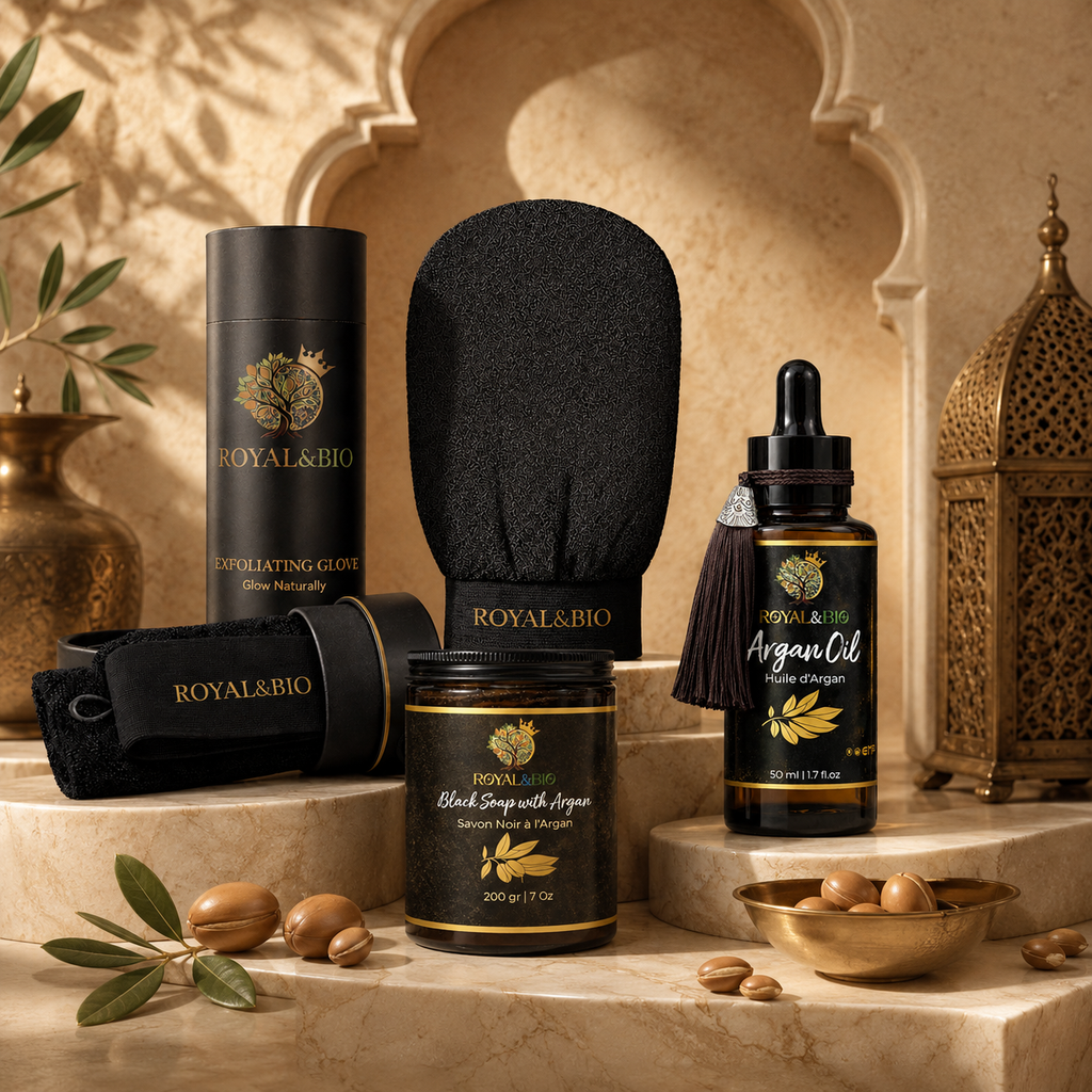 Liquid Gold Hammam | Signature Argan Ritual — ROYAL&BIO