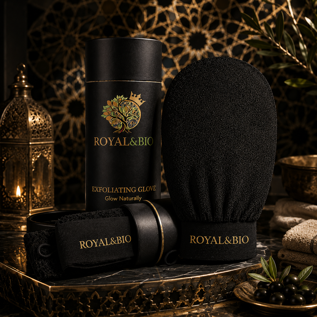 Royal Hammam | Moroccan Kessa Exfoliating Glove — ROYAL&BIO