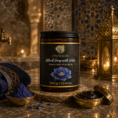 Royal Hammam | Moroccan Black Soap with Nila — ROYAL&BIO