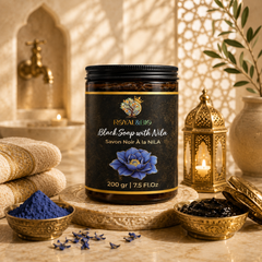 Royal Hammam | Moroccan Black Soap with Nila — ROYAL&BIO