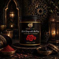 Royal Hammam | Moroccan Black Soap with Aker Fassi — ROYAL&BIO