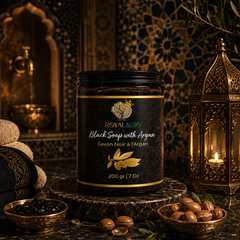 Royal Hammam | Moroccan Black Soap with Argan — ROYAL&BIO