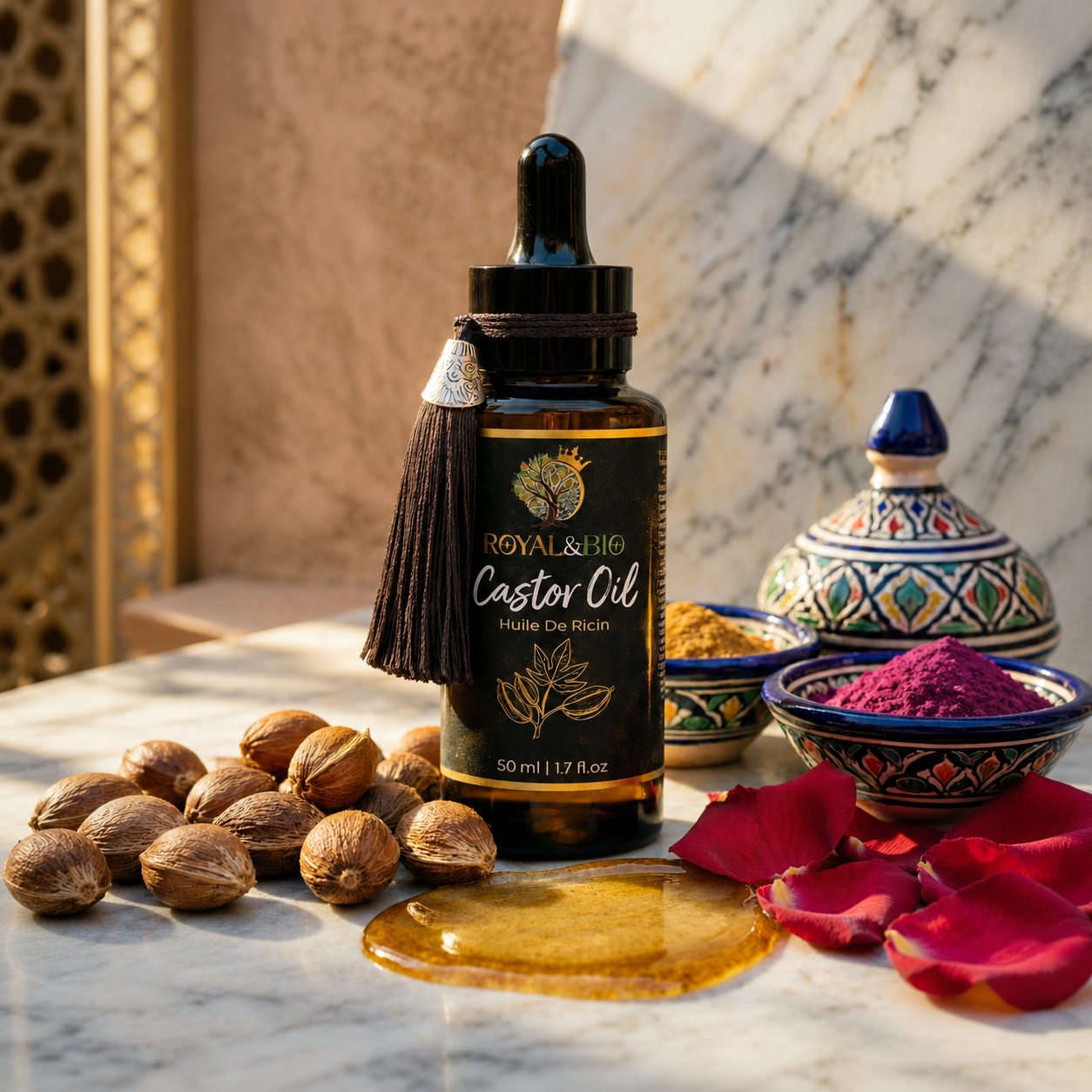Royal Castor Oil | Lash, Brow & Hair Elixir — ROYAL&BIO