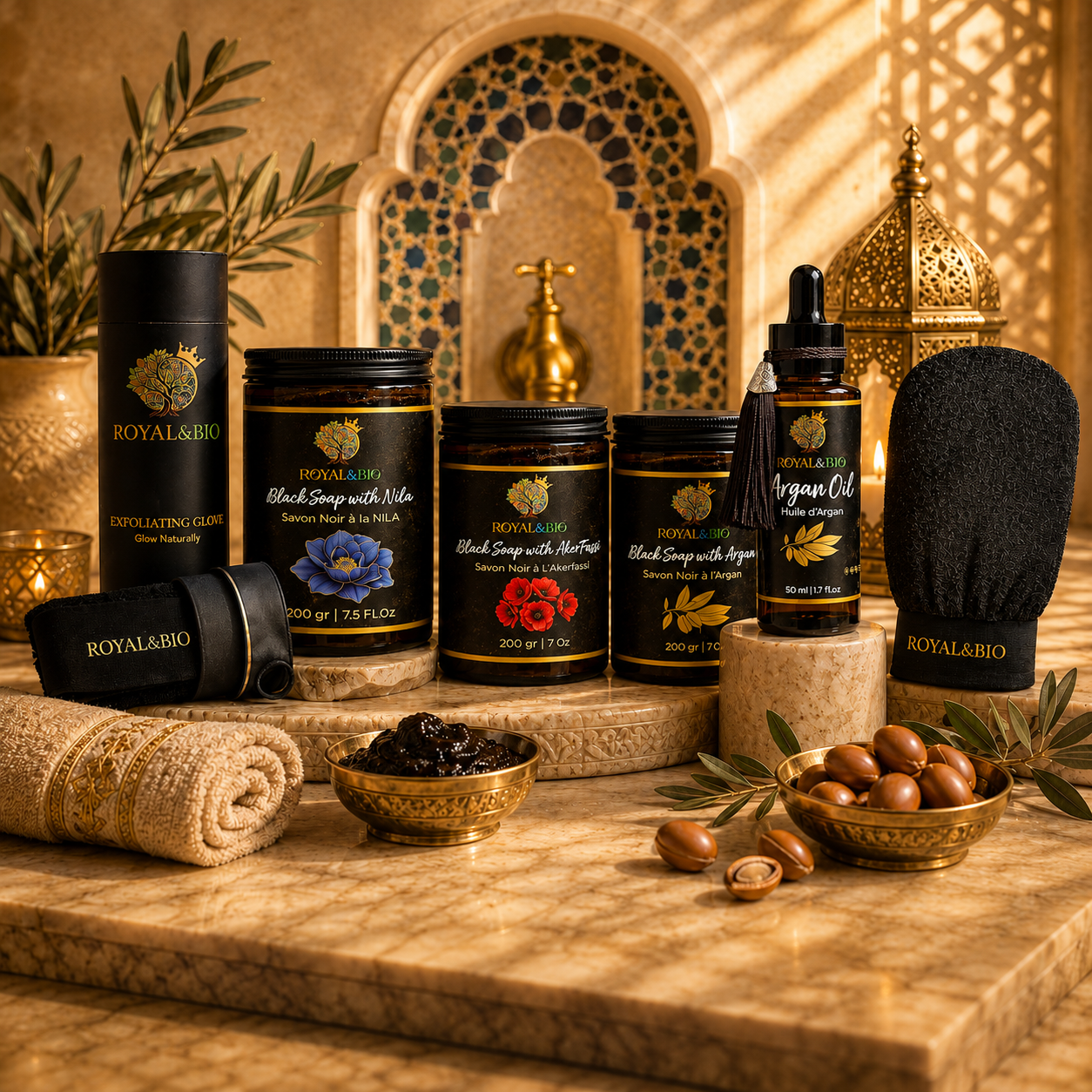 Royal Bride Glow | Moroccan Radiance Set — ROYAL&BIO