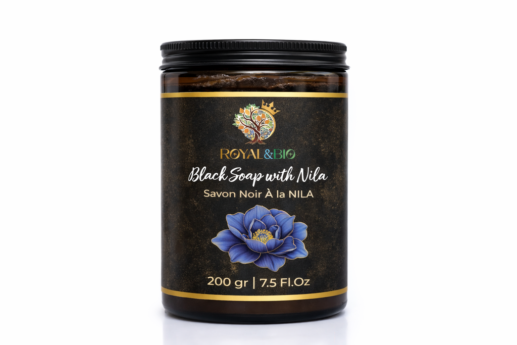 Royal Hammam | Moroccan Black Soap with Nila — ROYAL&BIO